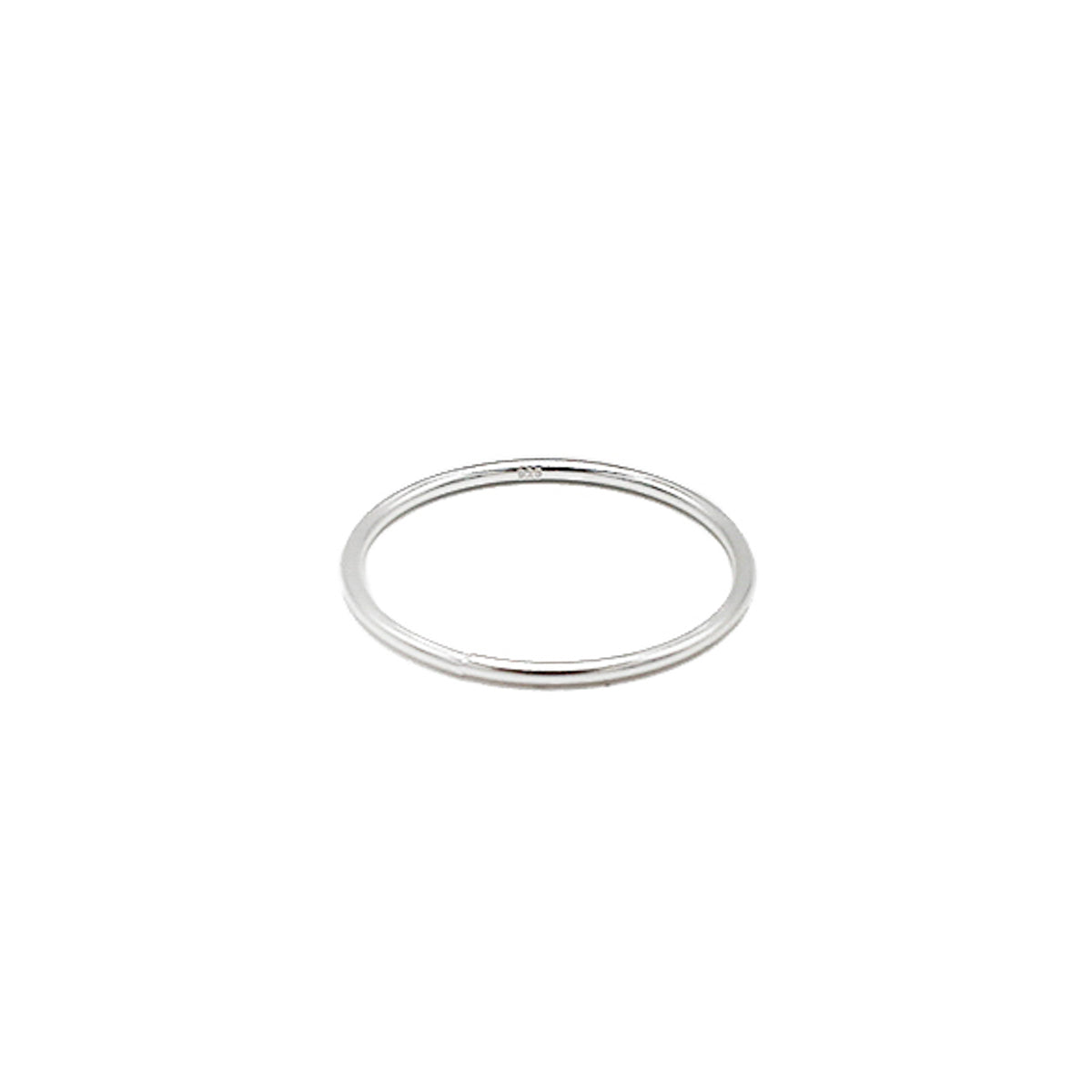FINE STERLING SILVER PLAIN BAND RING