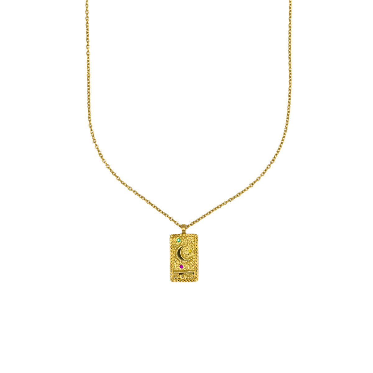 THE MOON PENDANT NECKLACE