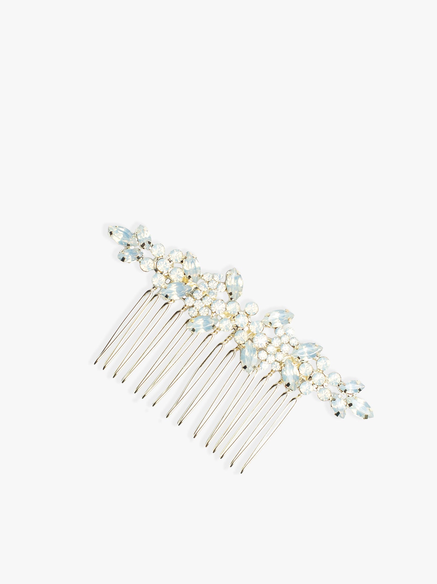 Pansy Frosted Stone Comb