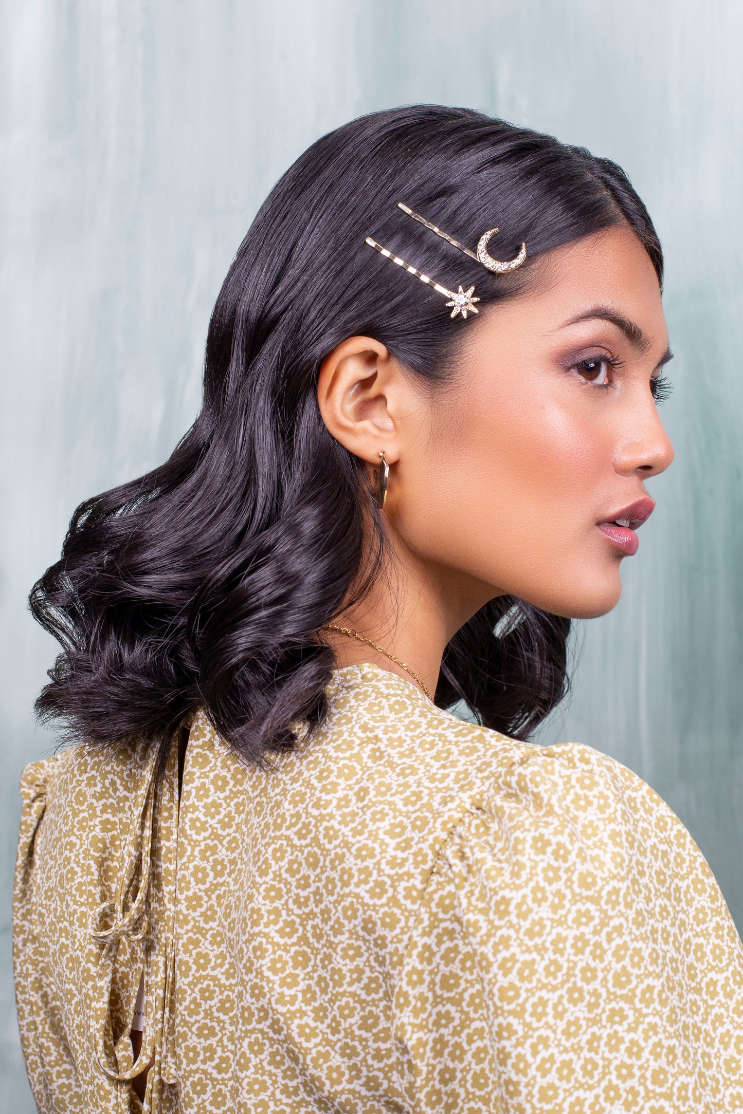 Peony Celestial Clip Set