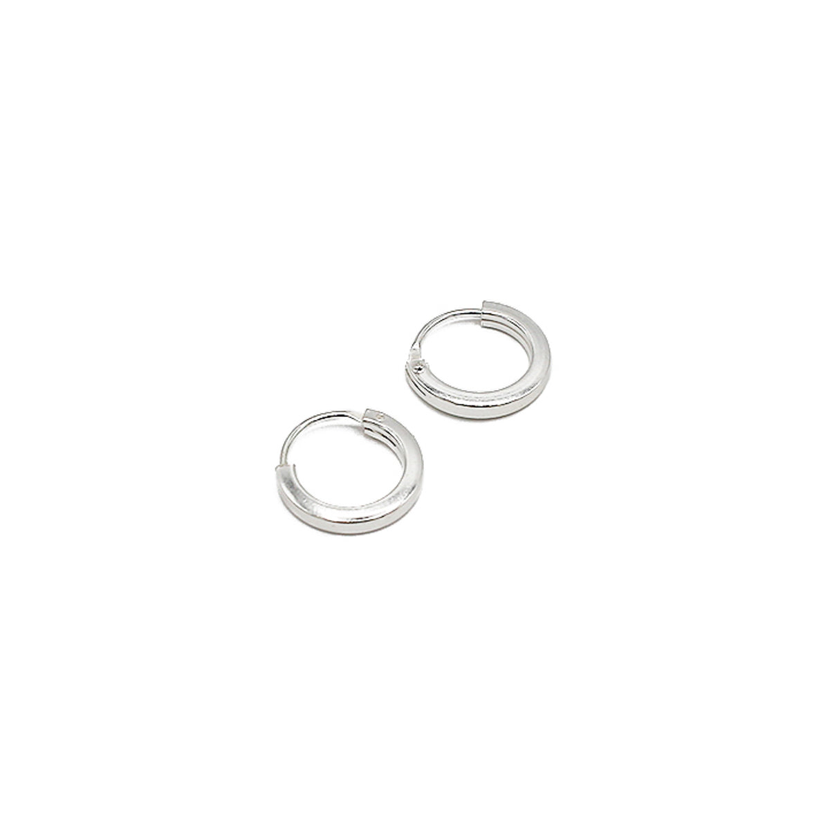 STERLING SILVER HOOP EARRINGS