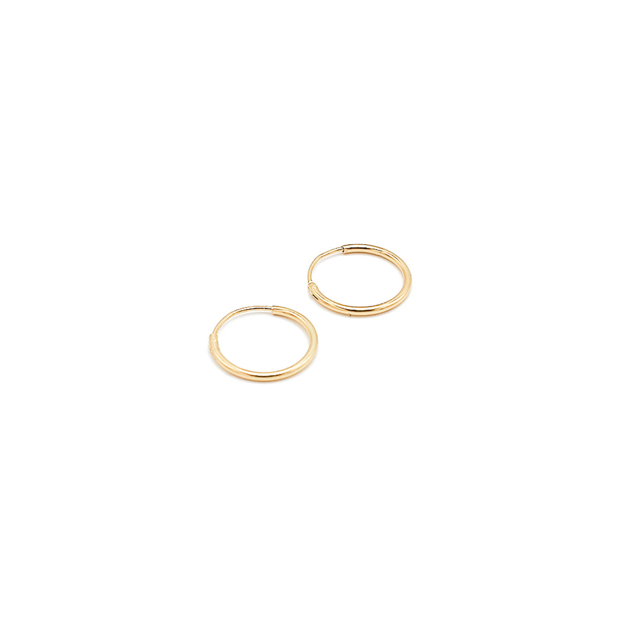 STERLING SILVER HOOP EARRINGS