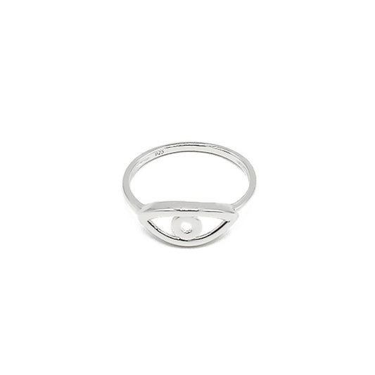 STERLING SILVER EYE RING