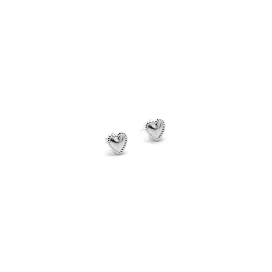 HEART ROPE STUDS