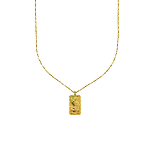 THE MOON PENDANT NECKLACE
