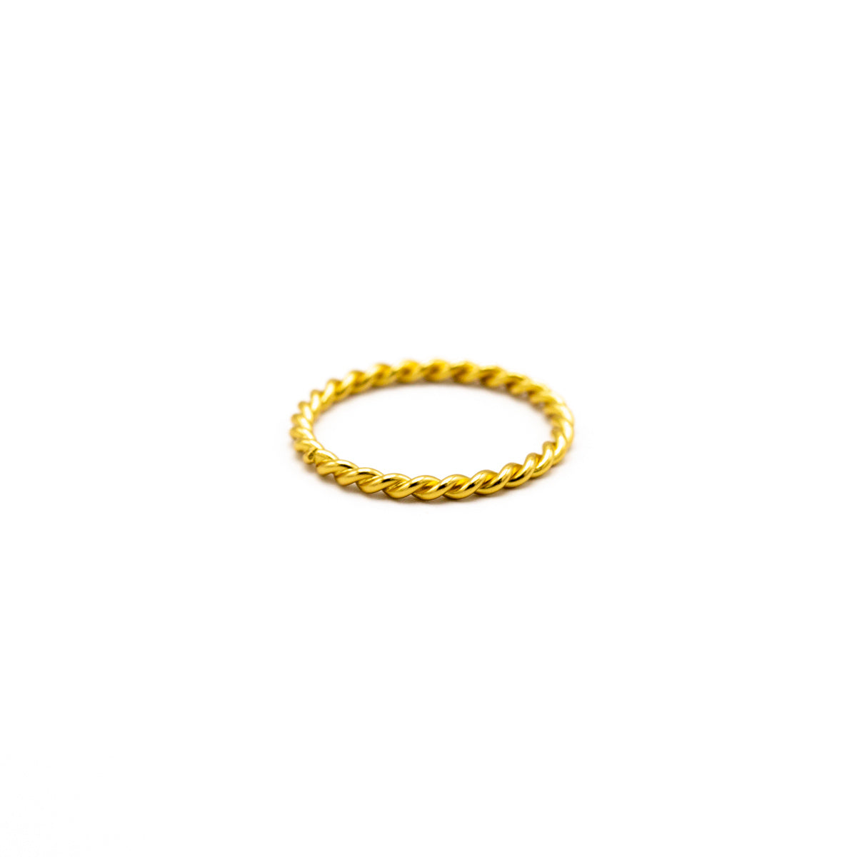 TWISTED BAND RING
