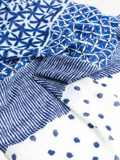 Cora Tile Print Scarf