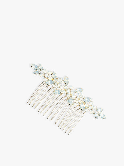 Pansy Frosted Stone Comb