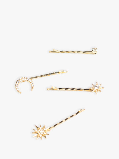 Peony Celestial Clip Set
