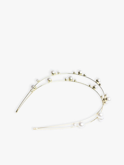 Lavender Pearl Headband