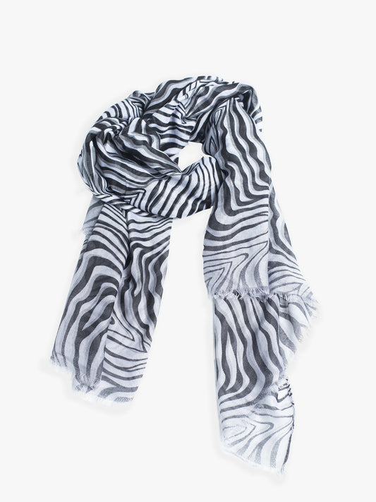 Delta Zebra Print Scarf