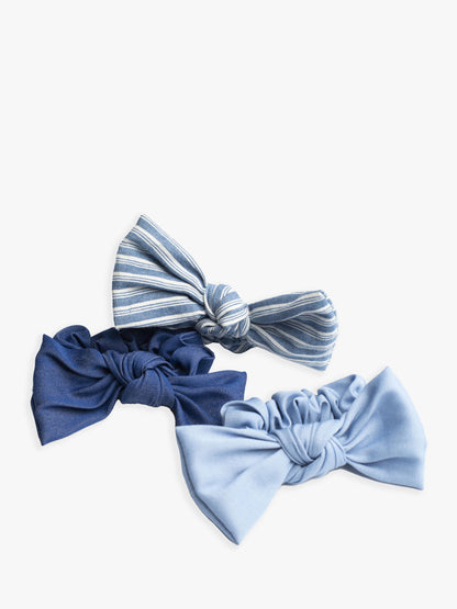Elodie Bow Scrunchie Set