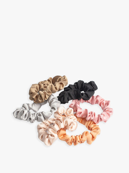 Hana Satin Scrunchies Set
