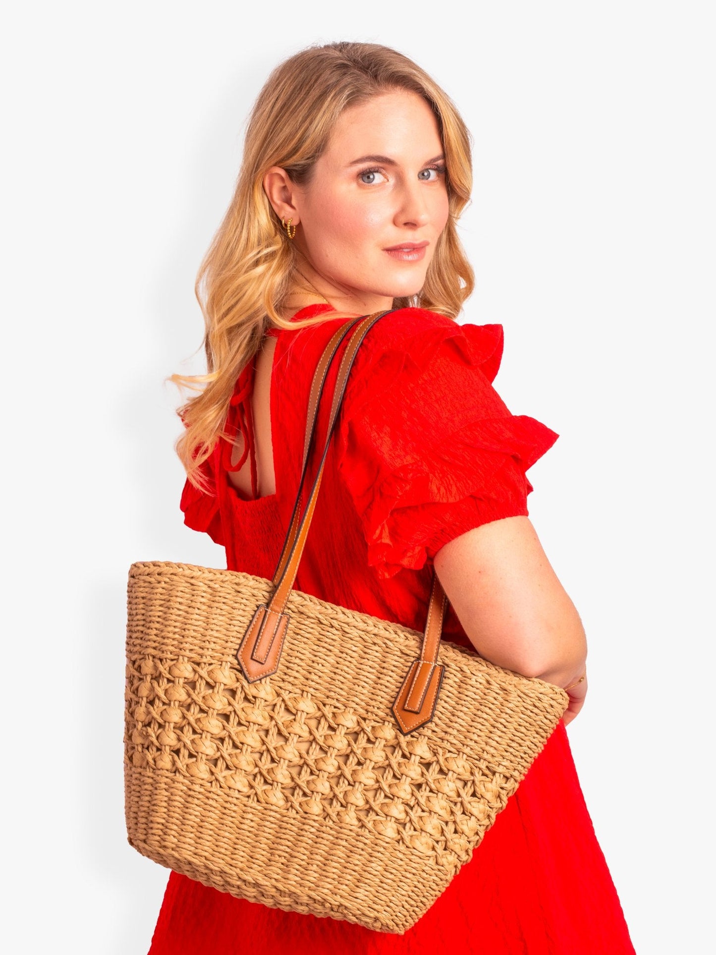 Kiara Basket Handbag
