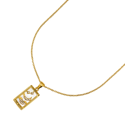 The Moon Pendant Necklace