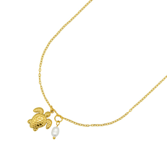 Sea Turtle Pendant Necklace