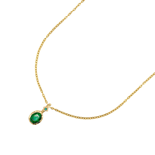 May Birthstone Necklace