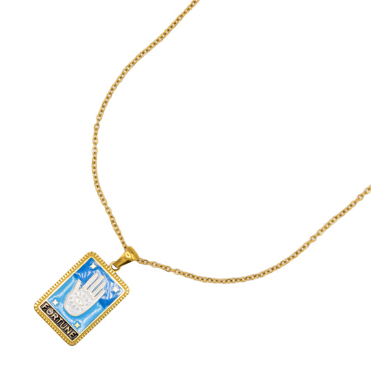 The Fortune Tarot Pendant Necklace